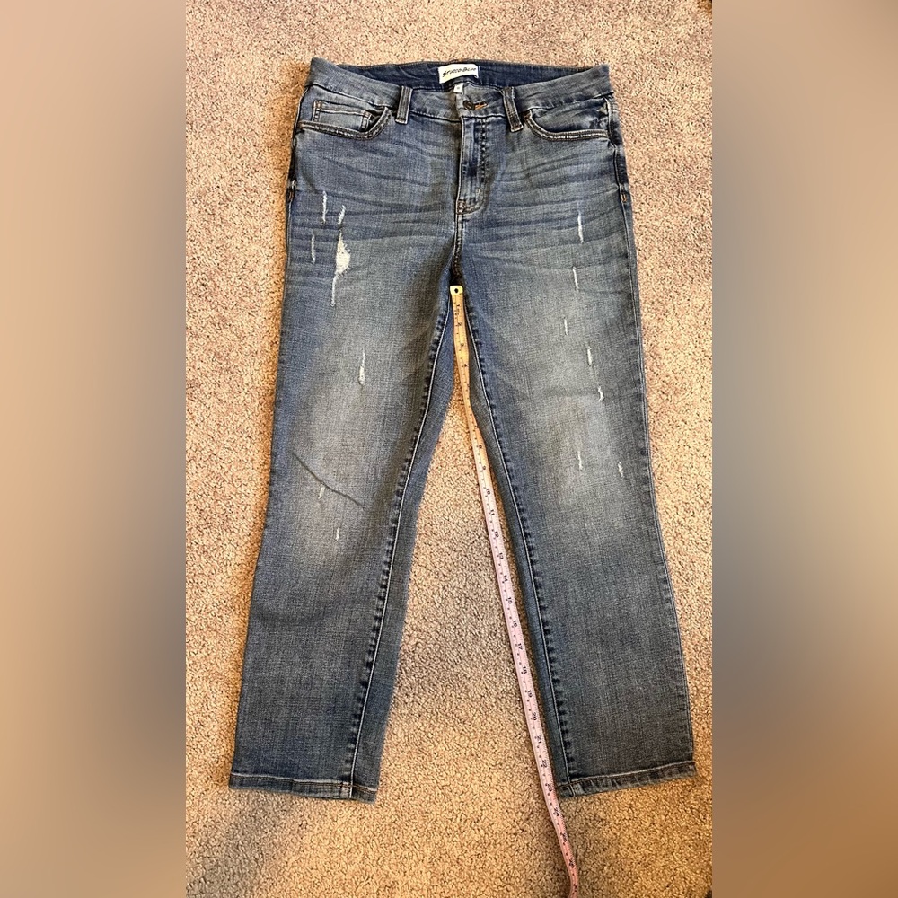 Studio Blue Women's Faded Skinny Jeans